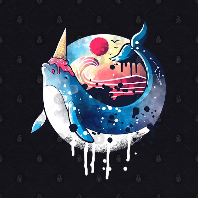 ice cream narwhal by NemiMakeit